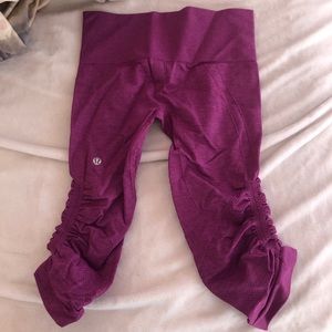 Pink Lululemon Leggings